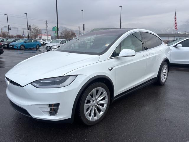 used 2017 Tesla Model X car, priced at $27,289