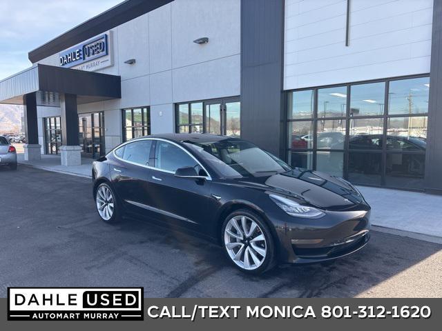 used 2018 Tesla Model 3 car, priced at $20,688