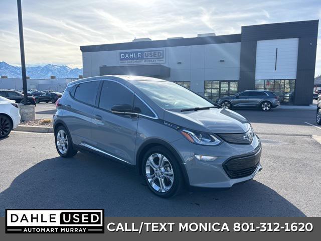 used 2021 Chevrolet Bolt EV car, priced at $17,388