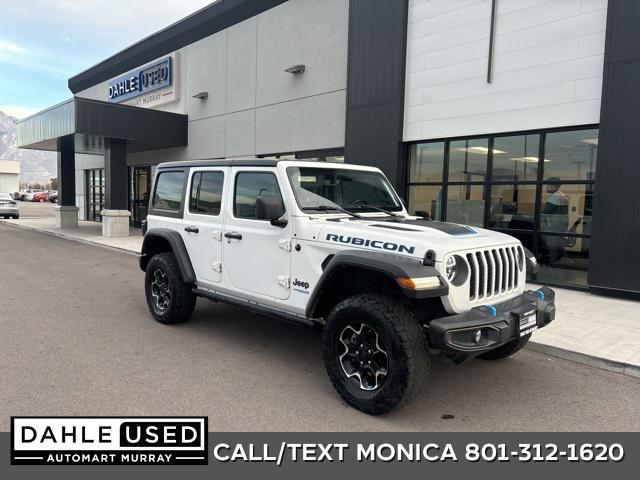 used 2021 Jeep Wrangler Unlimited 4xe car, priced at $31,898