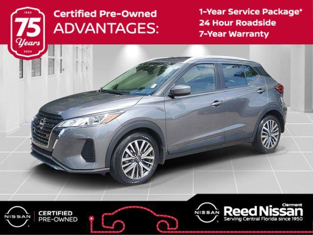 used 2022 Nissan Kicks car, priced at $18,599