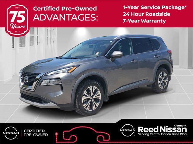 used 2021 Nissan Rogue car, priced at $21,166