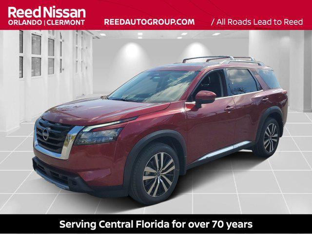 new 2025 Nissan Pathfinder car, priced at $53,990