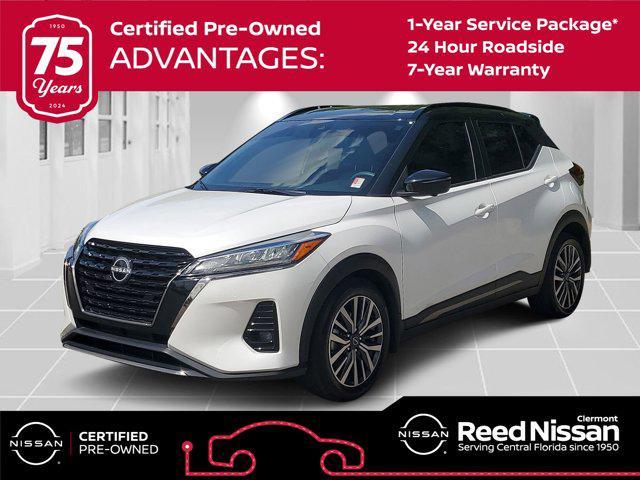 used 2022 Nissan Kicks car, priced at $16,895