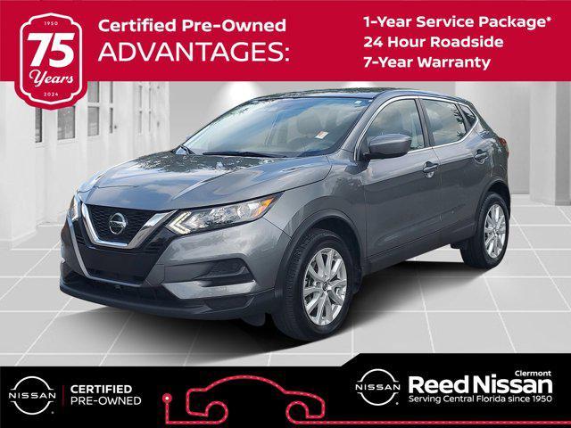 used 2021 Nissan Rogue Sport car, priced at $14,655