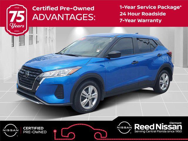 used 2021 Nissan Kicks car, priced at $14,695
