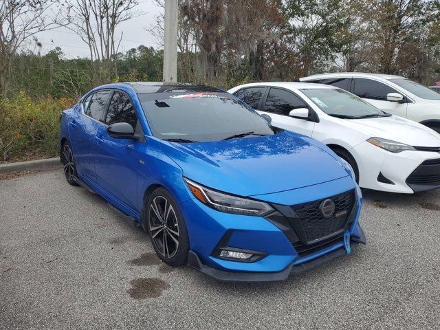 used 2021 Nissan Sentra car, priced at $15,600