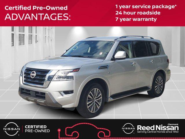 used 2021 Nissan Armada car, priced at $29,998