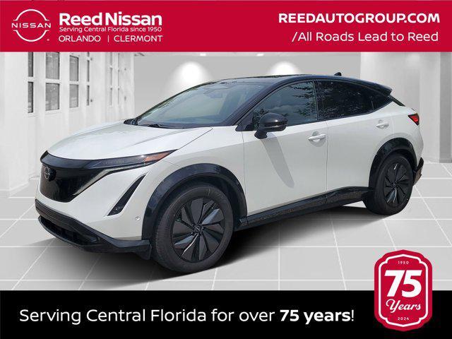new 2025 Nissan ARIYA car, priced at $44,525