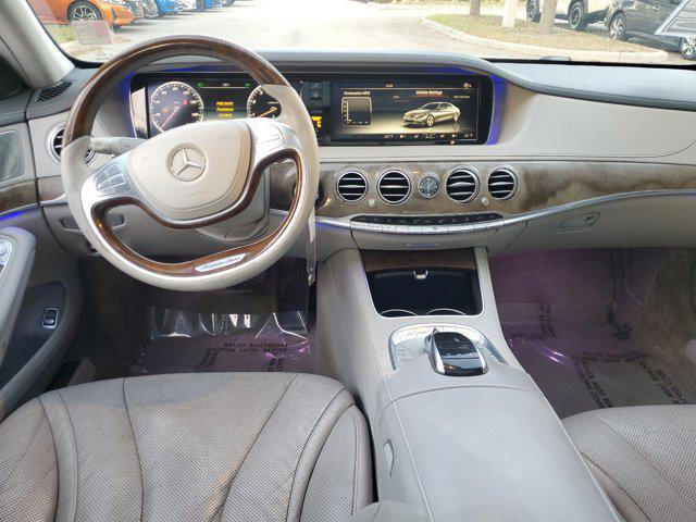 used 2015 Mercedes-Benz S-Class car, priced at $21,998