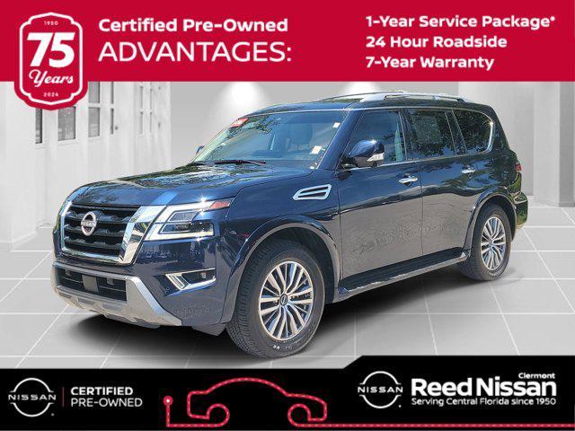 used 2024 Nissan Armada car, priced at $44,995