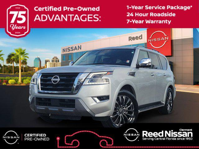 used 2023 Nissan Armada car, priced at $46,995