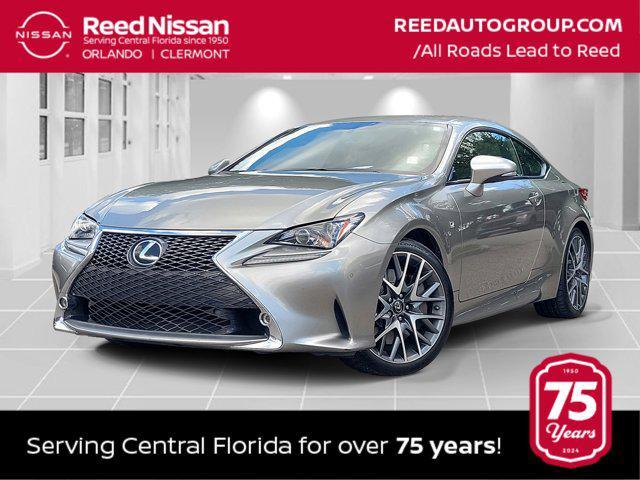 used 2015 Lexus RC 350 car, priced at $21,325