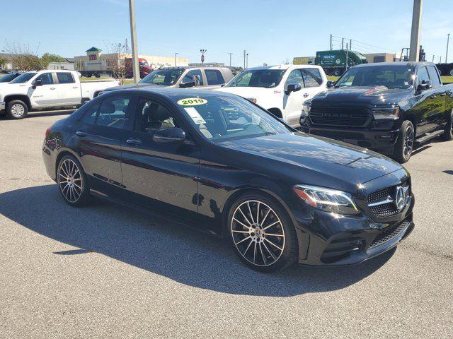 used 2019 Mercedes-Benz C-Class car, priced at $20,495