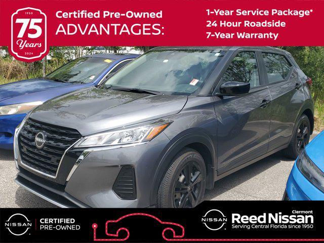 used 2024 Nissan Kicks car, priced at $18,941