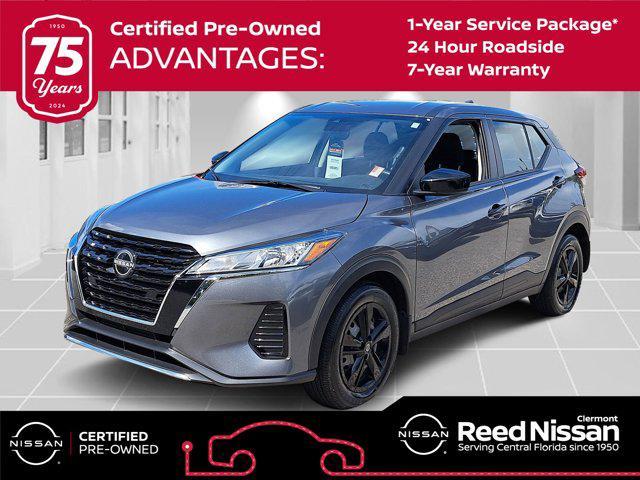 used 2024 Nissan Kicks car, priced at $17,495