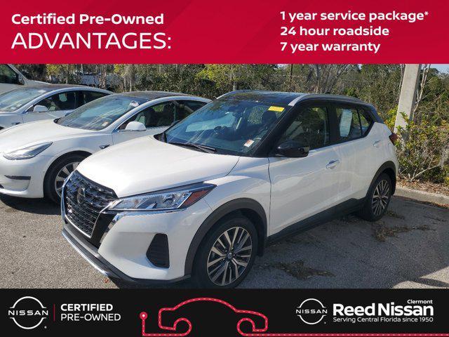 used 2021 Nissan Kicks car, priced at $14,999