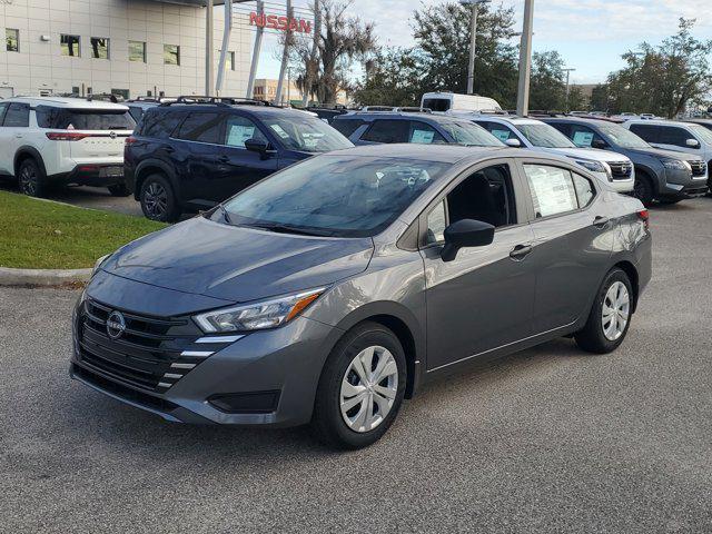 new 2025 Nissan Versa car, priced at $20,695