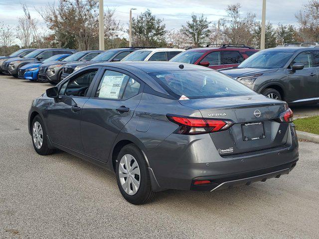 new 2025 Nissan Versa car, priced at $20,695