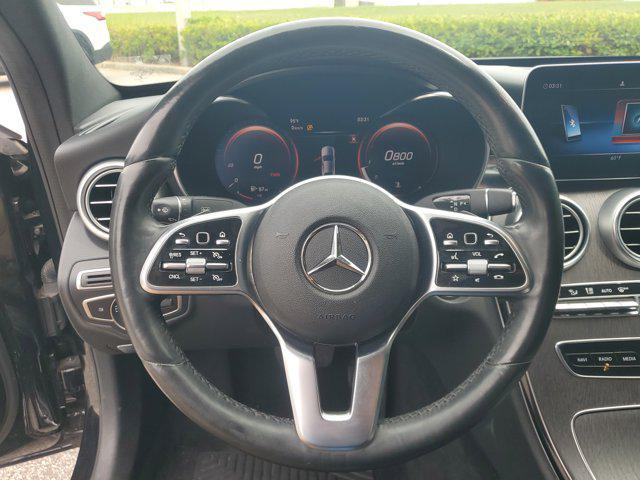 used 2021 Mercedes-Benz C-Class car, priced at $27,099
