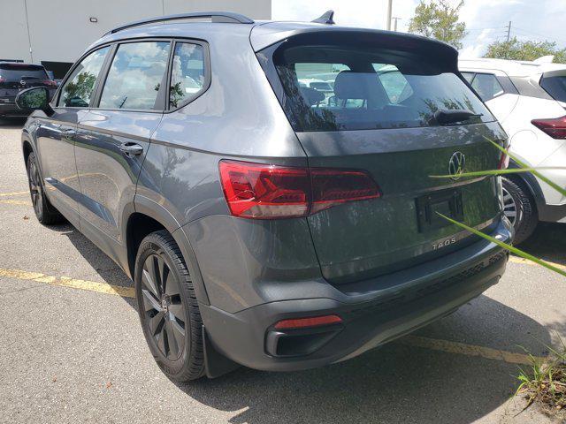 used 2023 Volkswagen Taos car, priced at $14,599