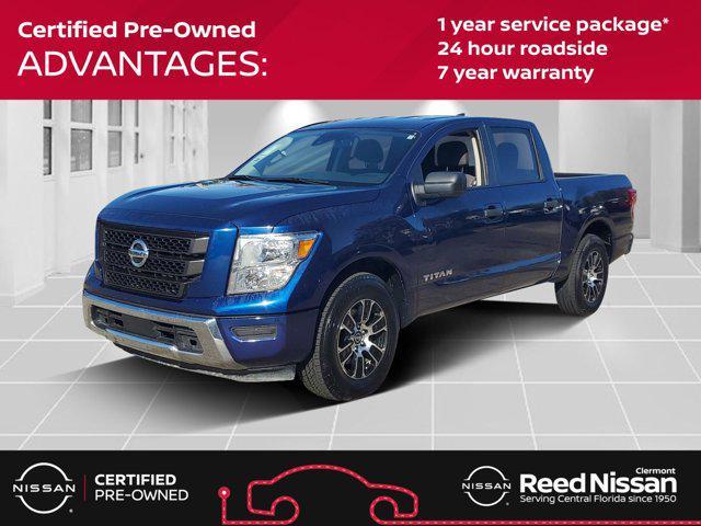 used 2022 Nissan Titan car, priced at $24,755