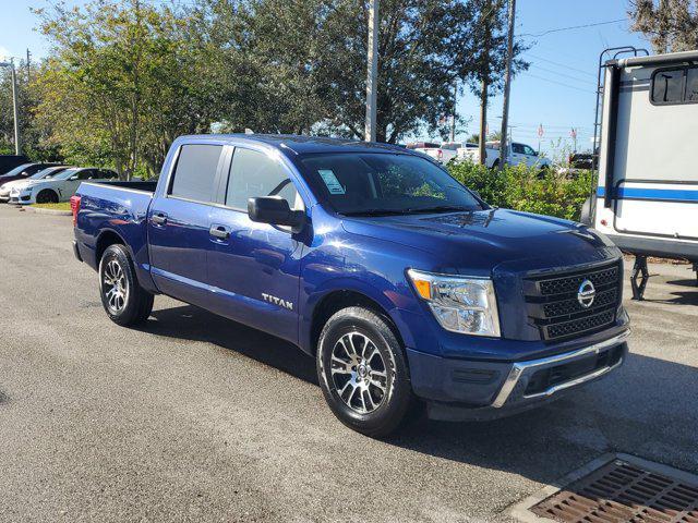 used 2022 Nissan Titan car, priced at $24,566