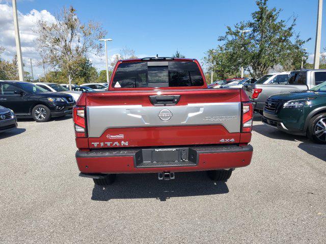 new 2024 Nissan Titan car, priced at $66,420