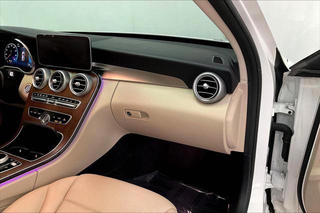 used 2021 Mercedes-Benz C-Class car, priced at $28,795