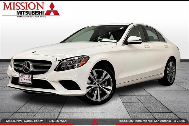 used 2021 Mercedes-Benz C-Class car, priced at $28,795