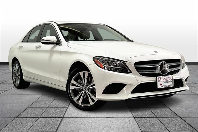 used 2021 Mercedes-Benz C-Class car, priced at $28,795