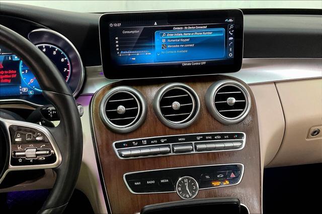 used 2021 Mercedes-Benz C-Class car, priced at $28,795