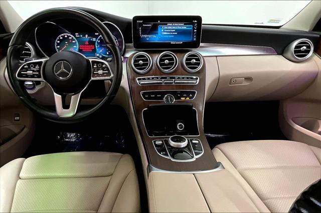 used 2021 Mercedes-Benz C-Class car, priced at $28,795