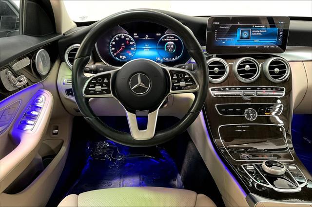 used 2021 Mercedes-Benz C-Class car, priced at $29,695