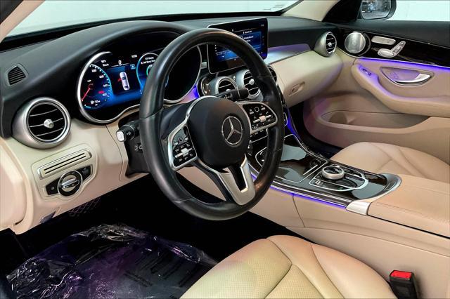 used 2021 Mercedes-Benz C-Class car, priced at $29,695