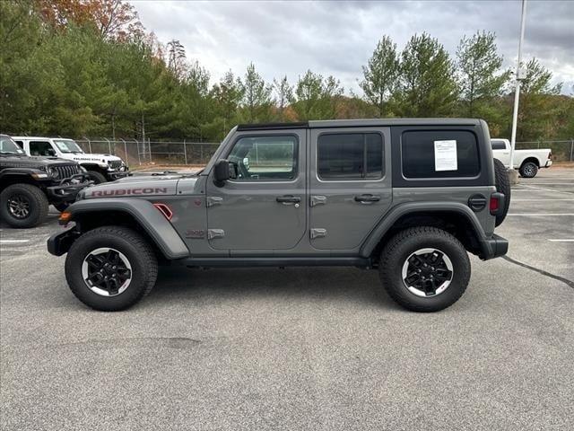 used 2021 Jeep Wrangler Unlimited car, priced at $29,418