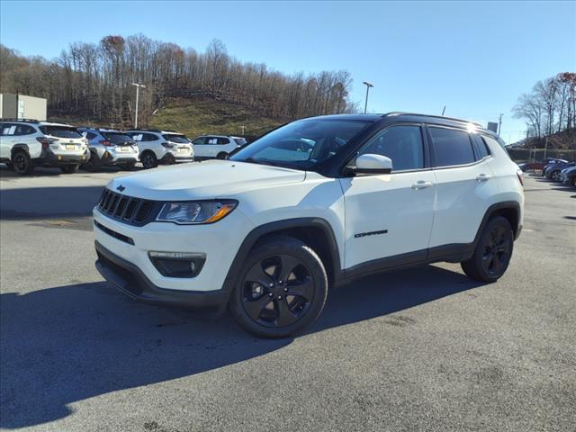 used 2021 Jeep Compass car, priced at $18,495