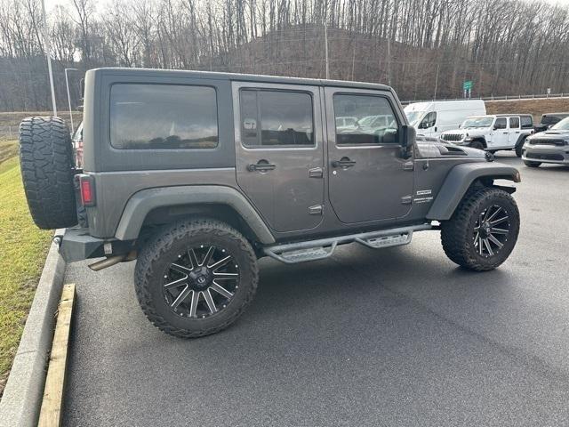 used 2018 Jeep Wrangler JK Unlimited car, priced at $19,195