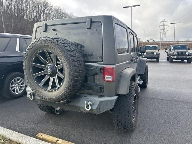 used 2018 Jeep Wrangler JK Unlimited car, priced at $19,195