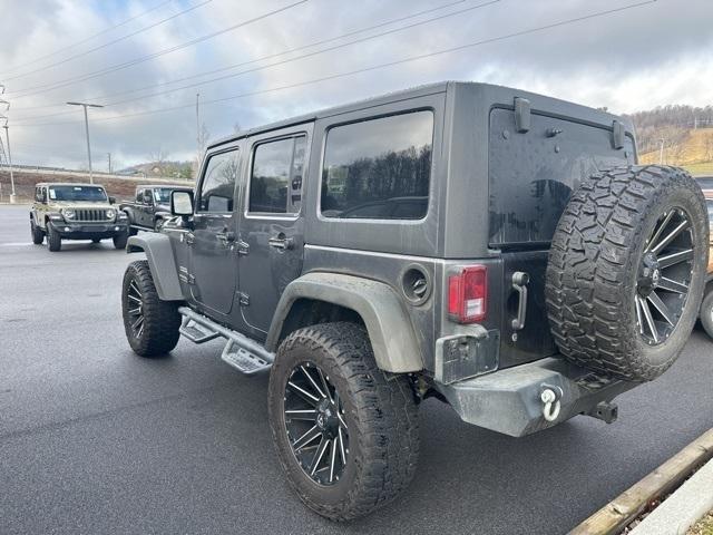 used 2018 Jeep Wrangler JK Unlimited car, priced at $19,195