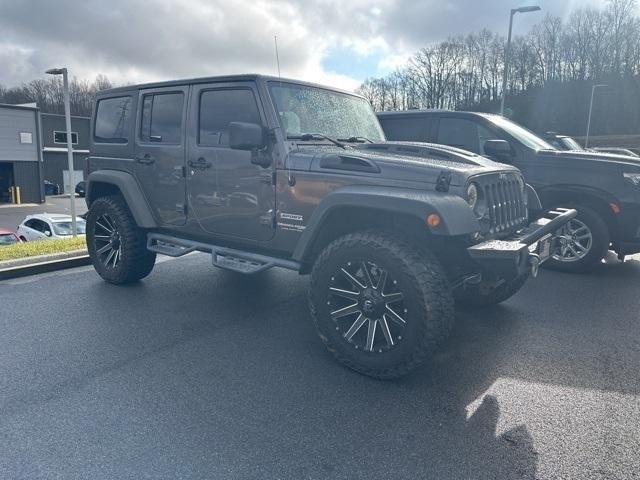 used 2018 Jeep Wrangler JK Unlimited car, priced at $19,195