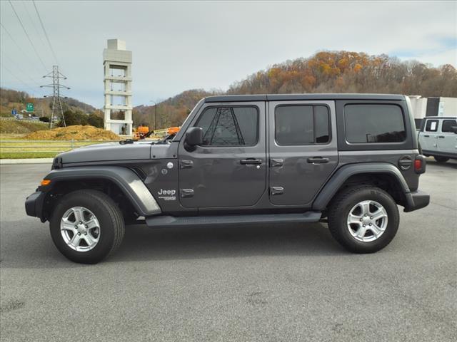 used 2020 Jeep Wrangler Unlimited car, priced at $24,989