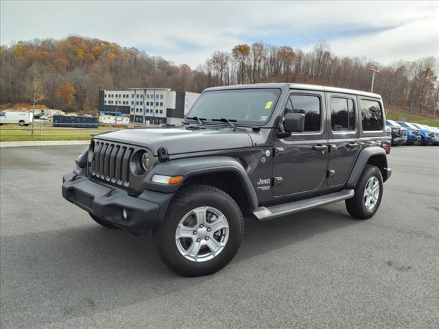 used 2020 Jeep Wrangler Unlimited car, priced at $24,989