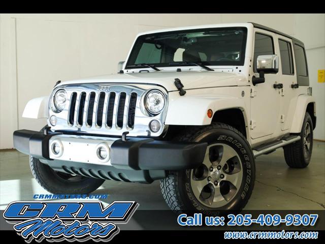 used 2017 Jeep Wrangler Unlimited car, priced at $24,876