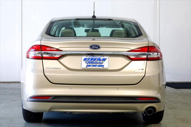 used 2018 Ford Fusion car, priced at $15,941