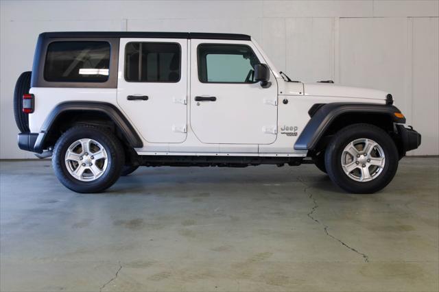 used 2019 Jeep Wrangler Unlimited car, priced at $26,824