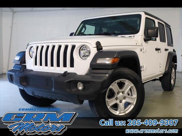 used 2019 Jeep Wrangler Unlimited car, priced at $26,824