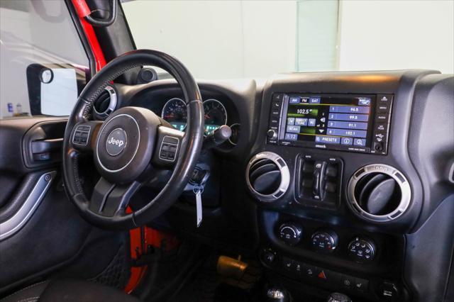 used 2014 Jeep Wrangler Unlimited car, priced at $24,709