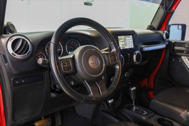 used 2014 Jeep Wrangler Unlimited car, priced at $24,709