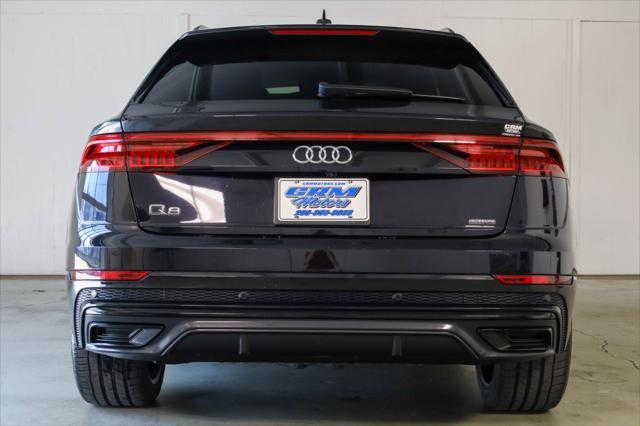 used 2021 Audi Q8 car, priced at $44,848